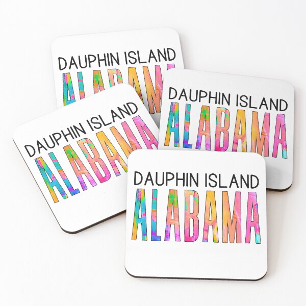 Item preview, Dauphin Island Alabama (Pink Sunset) designed and sold by Whackadoodletee.