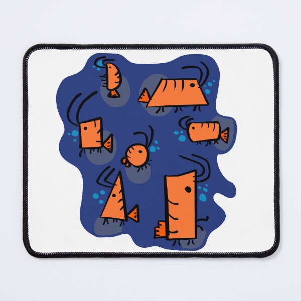 Item preview, Geometric Shrimp Tribe designed and sold by ShrimpDrawing.