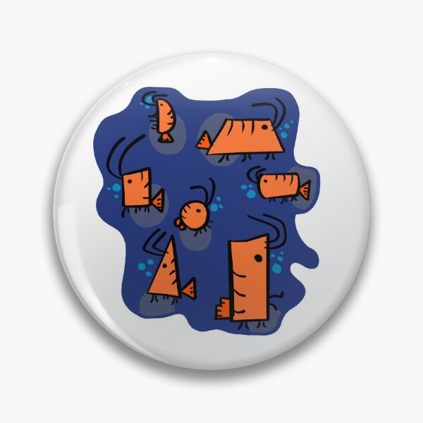 Item preview, Geometric Shrimp Tribe designed and sold by ShrimpDrawing.
