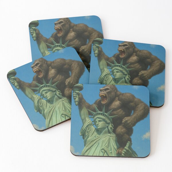 Item preview, "Kong Takes Manhattan (Again!)" designed and sold by Artitude Studio.