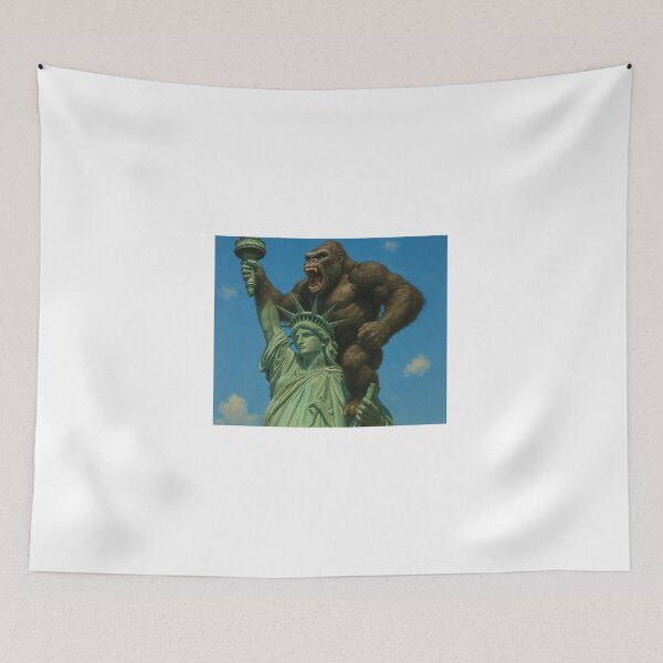 Item preview, "Kong Takes Manhattan (Again!)" designed and sold by Artitude Studio.