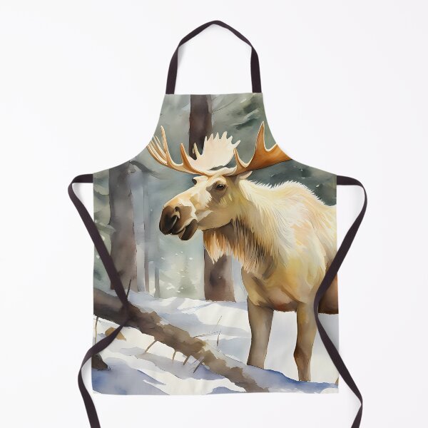 Item preview, White Fur Moose designed and sold by CalmnessbyChoice.