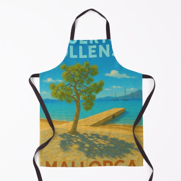 Item preview, Puerto Pollensa Vintage Travel Poster designed and sold by GG WALL ART.