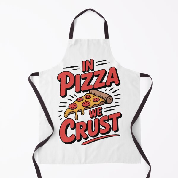 Item preview, Funny Pizza Lover Quote In Pizza We Crust designed and sold by InkInduldge.