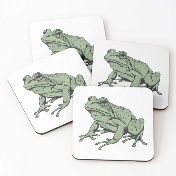 Item preview, Ancient madagascar frog design designed and sold by ArtHavenDesign.