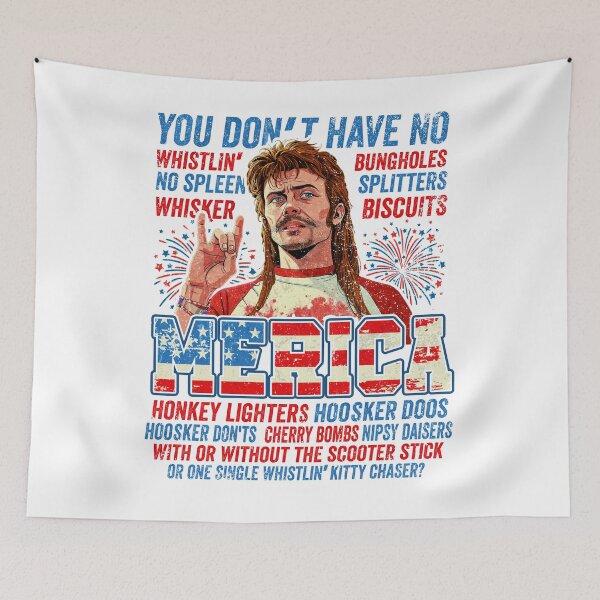 Item preview, Joe Dirt merica 4th of july designed and sold by MackenzieBin.
