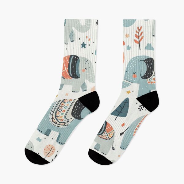 Item preview, Seamless Joy: Elephants That Bring Smiles designed and sold by Vanich-Panich.