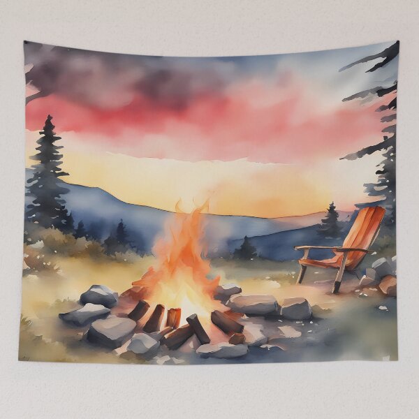Item preview, Campfire Camping Chair designed and sold by CalmnessbyChoice.