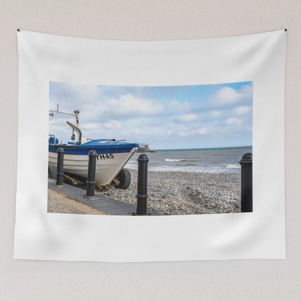 Item preview, Barco de pesca tradicional en Cromer Beach designed and sold by yackers1.