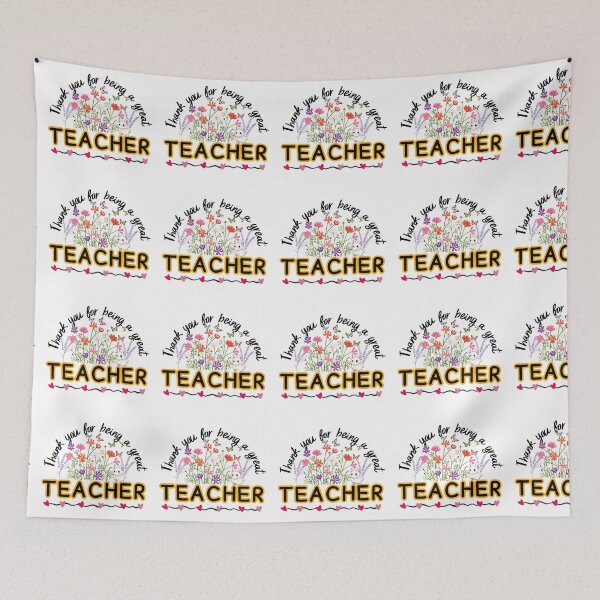 Item preview, Thank you for being a great teacher designed and sold by nuchy.