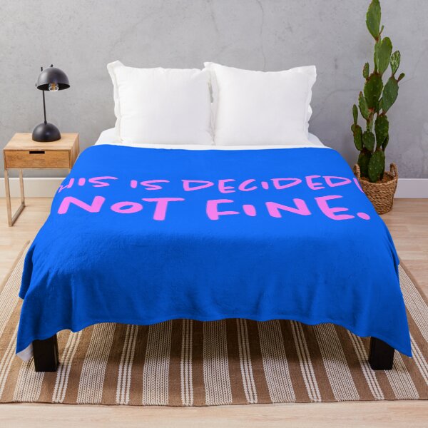 Item preview, This Is Decidedly Not Fine - Bubblegum designed and sold by sillyjess.