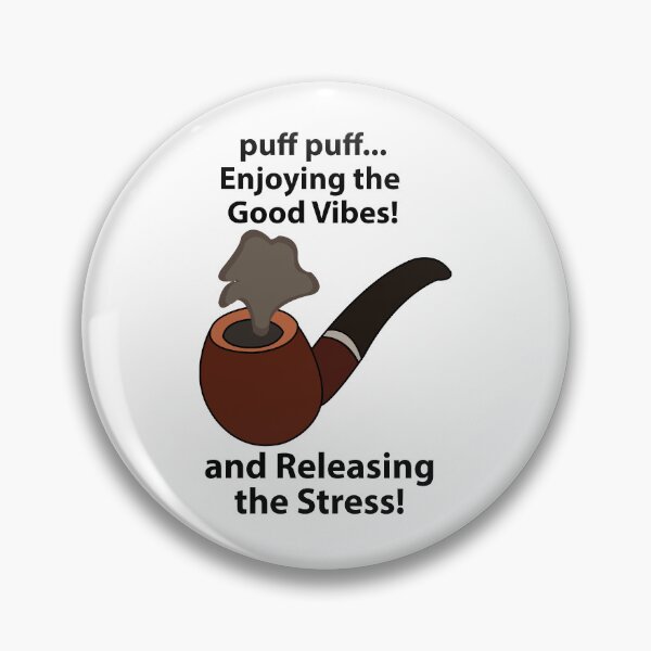 Item preview, Pipe Smoking Enjoying The Good Vibes Pipe Smoking designed and sold by Nisha Prabhu.