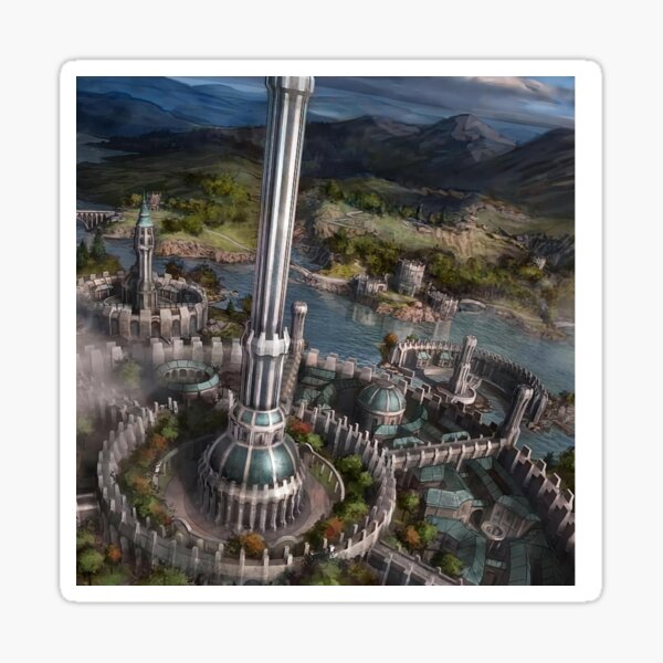 Vista previa del artículo con la obra «La Ciudad Imperial», diseñado y vendido por Bannanaoverlord.