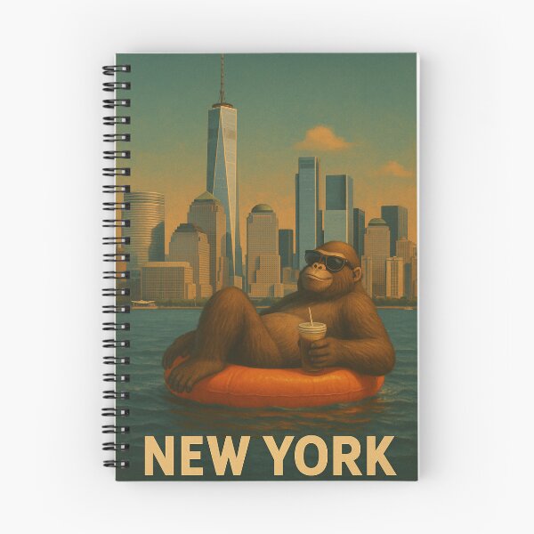 Item preview, Meanwhile in New York City - High Rise, Low Effort designed and sold by Not Quite Normal Art.