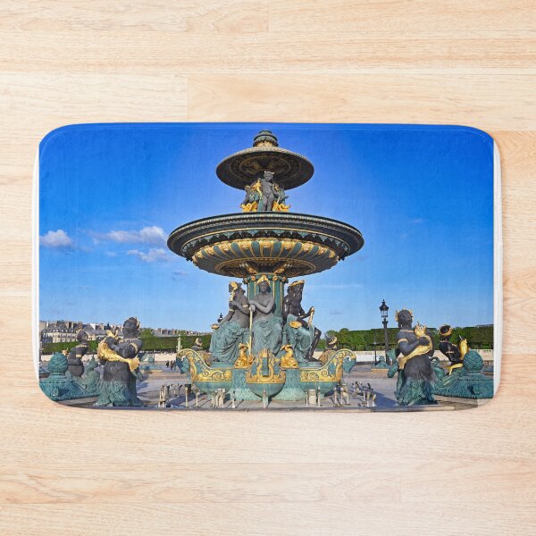 Item preview, Fountain at the Place de la Concorde,the Fontaine des Mers (Maritime Navigation Fountain), Paris, France designed and sold by goceris.