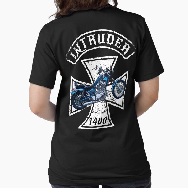 Item preview, Biker Motorcycle Chopper Iron Cross 1400 Trude designed and sold by BikerShirts24.