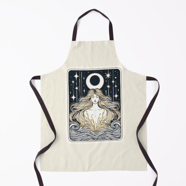 Item preview, Goddess of the Moon – Mystical Celestial Art designed and sold by Roberta Calabrese.