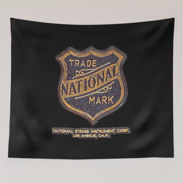 Item preview, Vintage 1928 National Guitar Shield designed and sold by QuayTradingCo.
