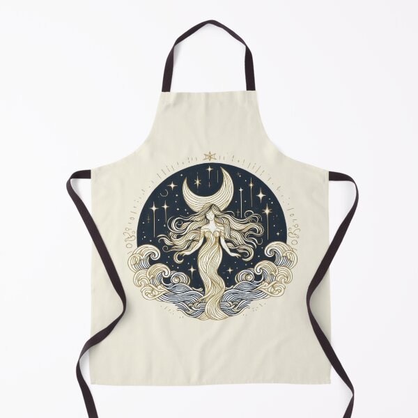 Item preview, Goddess of the Moon – Mystical Celestial Art designed and sold by Roberta Calabrese.