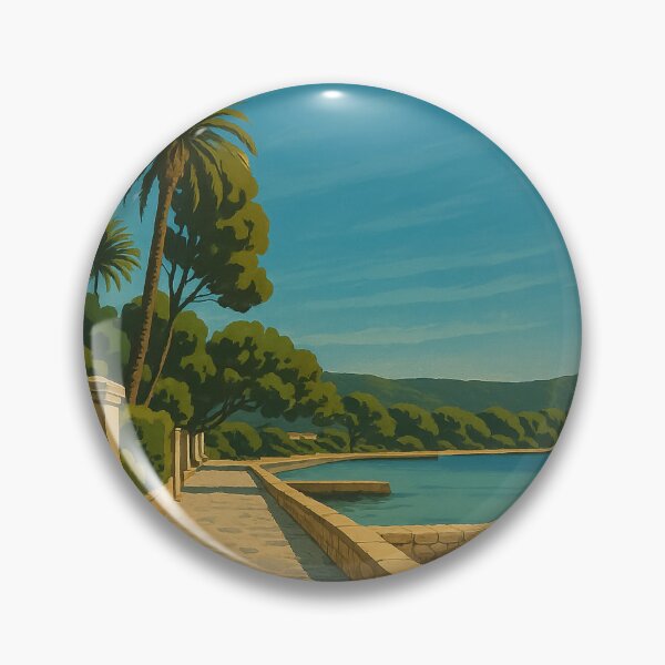 Item preview, Puerto Pollensa Vintage Travel Poster  designed and sold by GG WALL ART.