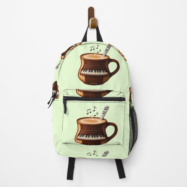 Artikelvorschau, Schmecken Sie die Melodie? Elegante Klavier-Kaffeetasse entworfen und verkauft von Glow vibes art 919.