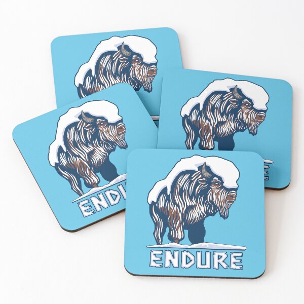 Item preview, ENDURE: Snow-covered Bison designed and sold by Rustburn.