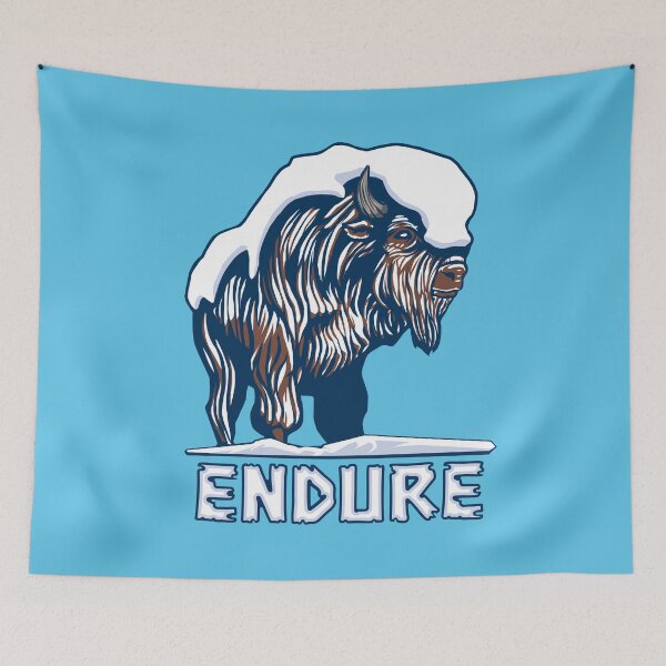 Item preview, ENDURE: Snow-covered Bison designed and sold by Rustburn.