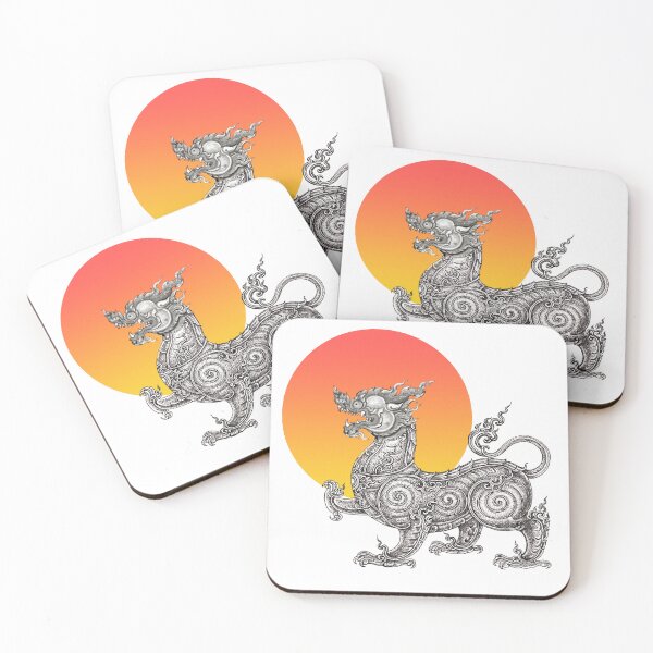 Item preview, The Singha (Thai Lion) is a mythical creature deeply rooted in Thai culture.creat and design   designed and sold by GreatDesignUnd.