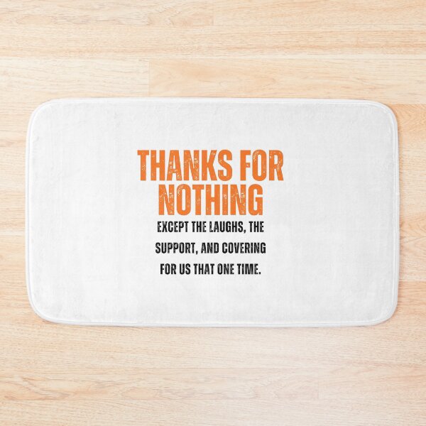 Item preview, Thanks for nothing except the laughs, the support, and covering for us that one time - Funny Farewell for Coworkers designed and sold by mimiscreativity.