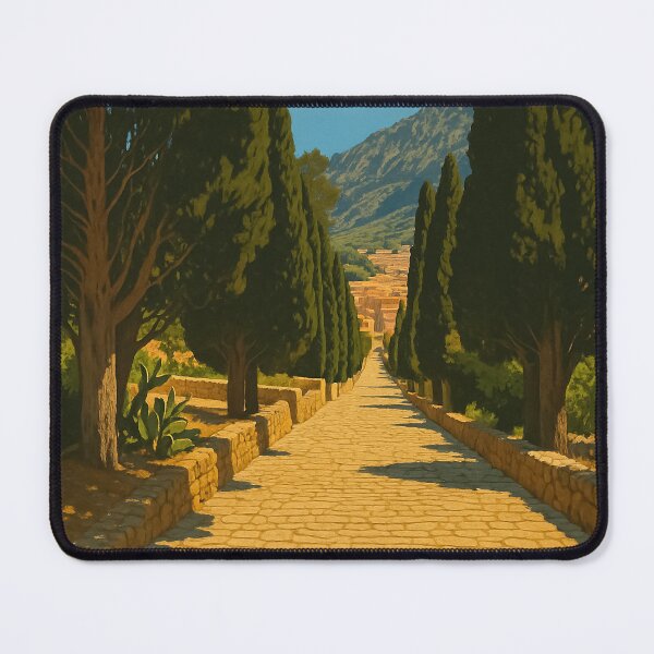 Item preview, Puerto Pollensa Vintage Travel Poster designed and sold by GG WALL ART.