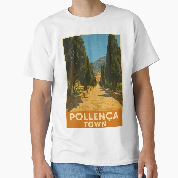 Item preview, Puerto Pollensa Vintage Travel Poster  designed and sold by GG WALL ART.