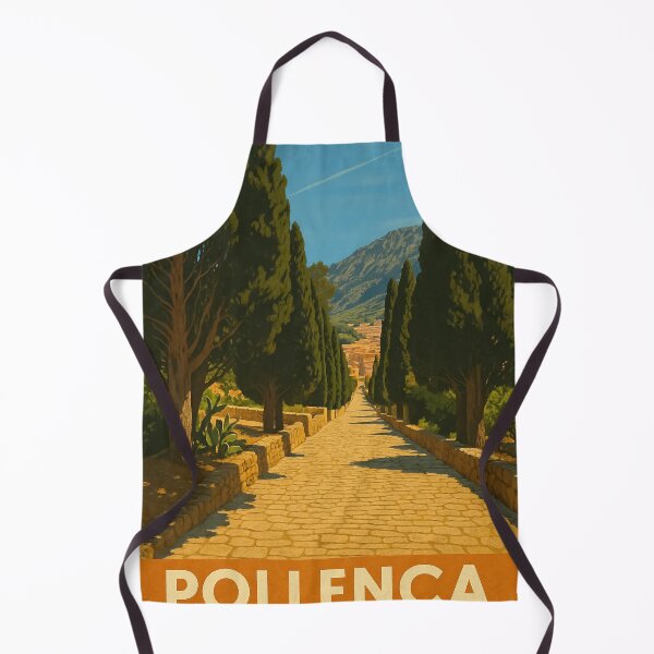 Item preview, Puerto Pollensa Vintage Travel Poster designed and sold by GG WALL ART.