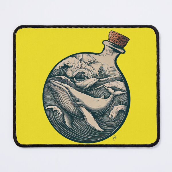Item preview, Whale in a bottle designed and sold by Pixel-Lair.