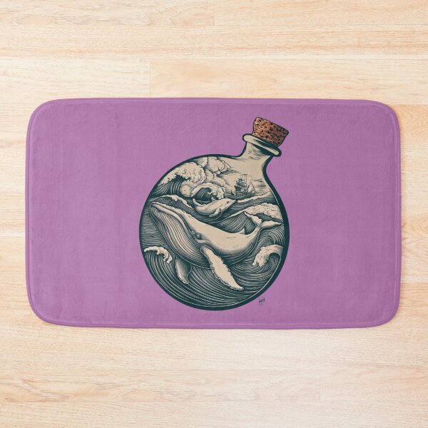 Item preview, Whale in a bottle designed and sold by Pixel-Lair.