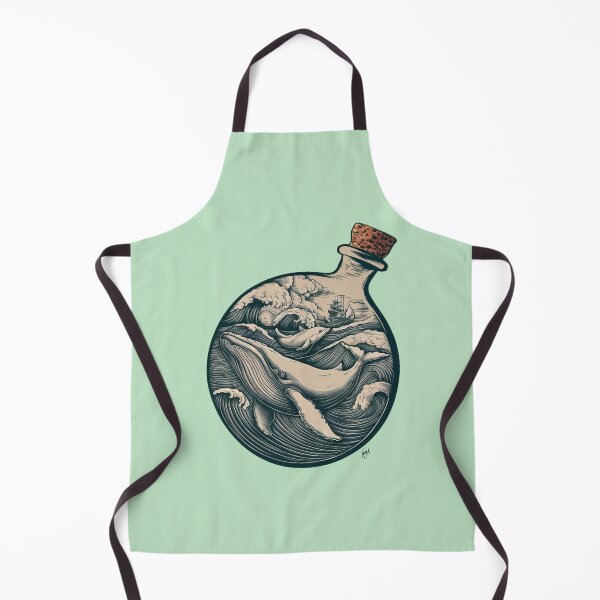 Item preview, Whale in a bottle designed and sold by Pixel-Lair.