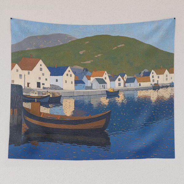 Item preview, Newfoundland and Labrador | Post-impressionist painting style designed and sold by ComicsFactory.