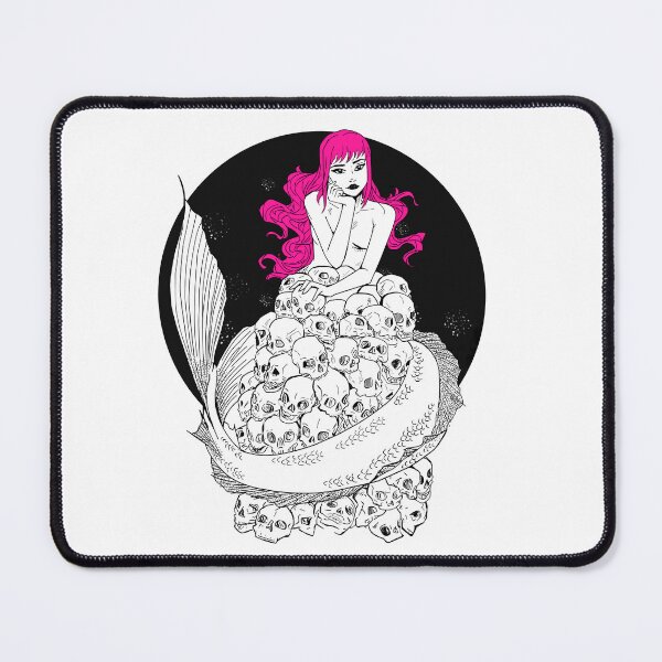 Item preview, Pile of Skulls Mermaid designed and sold by witchlingart.
