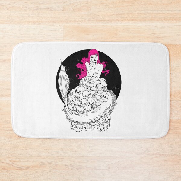 Item preview, Pile of Skulls Mermaid designed and sold by witchlingart.