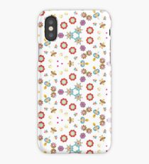 colorful ornamental lovely things seamless repeat pattern iPhone Case