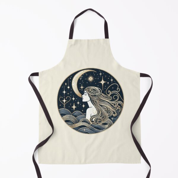 Item preview, Goddess of the Moon – Mystical Celestial Art designed and sold by Roberta Calabrese.