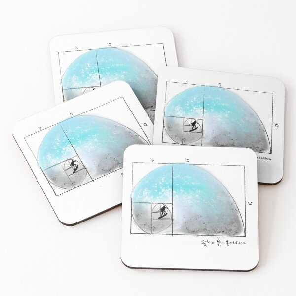 Item preview, Golden ratio surfer designed and sold by MonHarding.