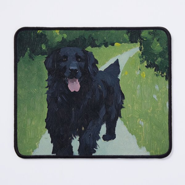 Item preview, Newfoundland dog | Post-impressionist painting style designed and sold by ComicsFactory.