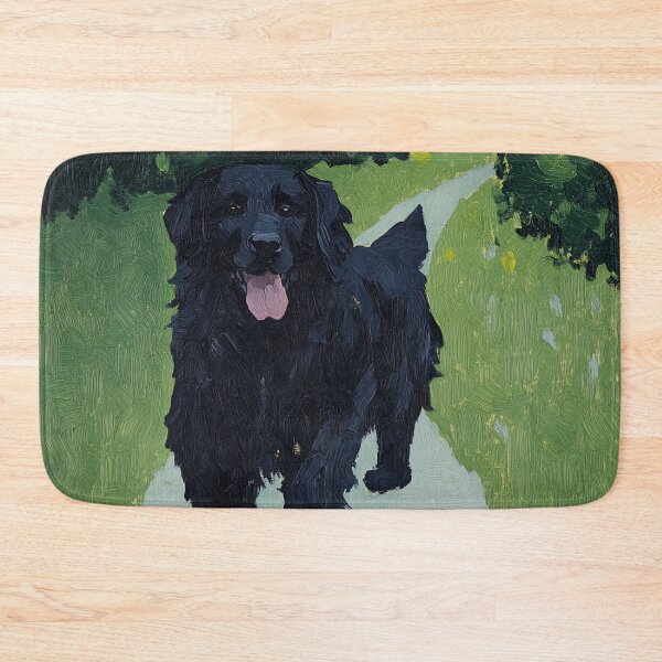 Item preview, Newfoundland dog | Post-impressionist painting style designed and sold by ComicsFactory.