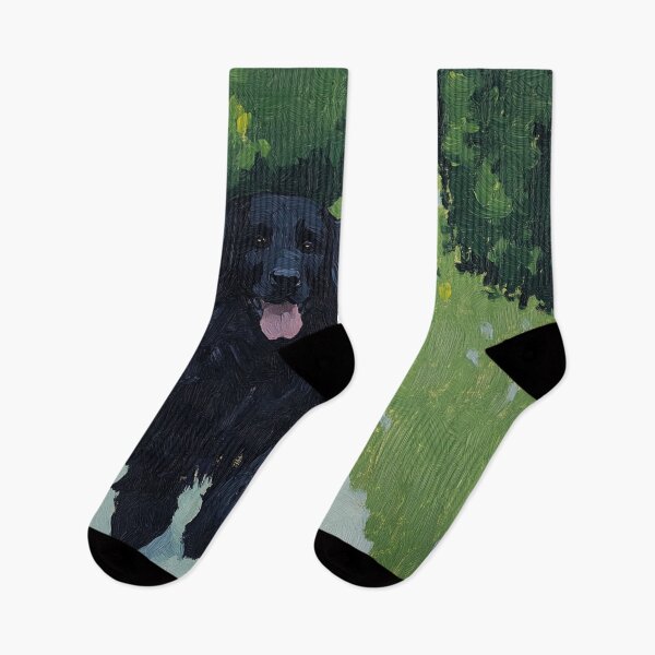 Item preview, Newfoundland dog | Post-impressionist painting style designed and sold by ComicsFactory.