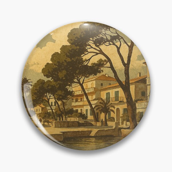Item preview, Puerto Pollensa Vintage Travel Poster  designed and sold by GG WALL ART.