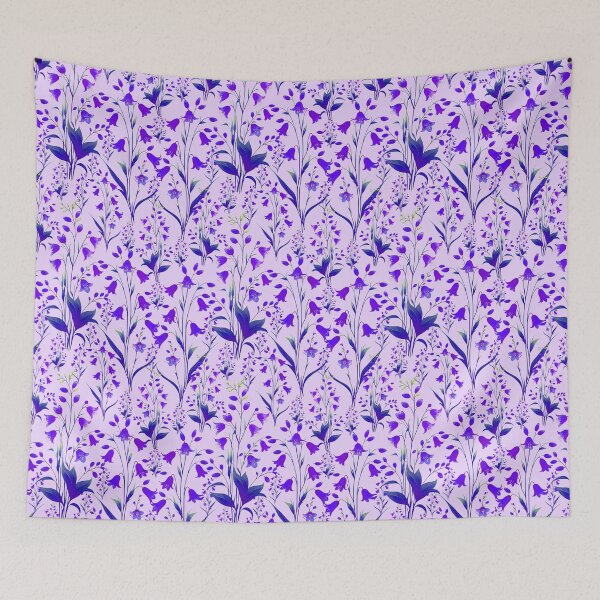 Item preview, Bluebells Lavender Purple designed and sold by SilverPegasus.