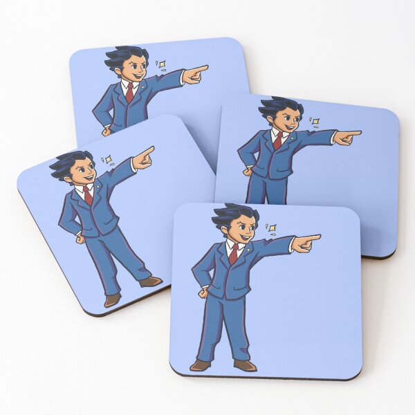 Item preview, ace attorney phoenix pointing designed and sold by howdykt.