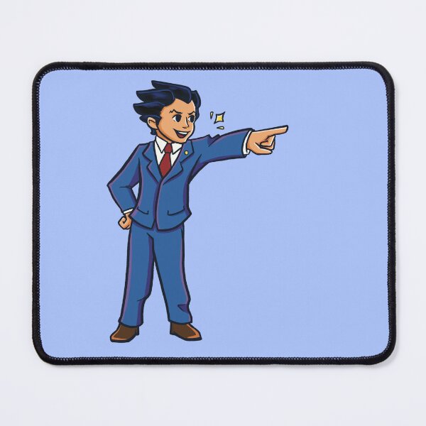Item preview, ace attorney phoenix pointing designed and sold by howdykt.