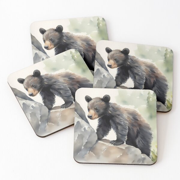 Item preview, Black Bear Cub designed and sold by CalmnessbyChoice.