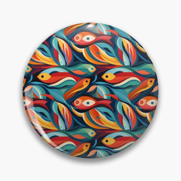 Item preview, Gleaming Deco Fish designed and sold by mittie101.
